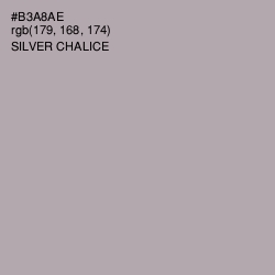 #B3A8AE - Silver Chalice Color Image